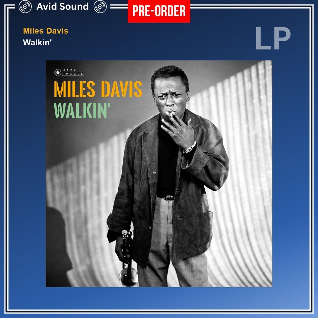 Pre-Order แผ่นเสียง Miles Davis Walkin' ใหม่ ซีล Miles Davis Vinyl LP