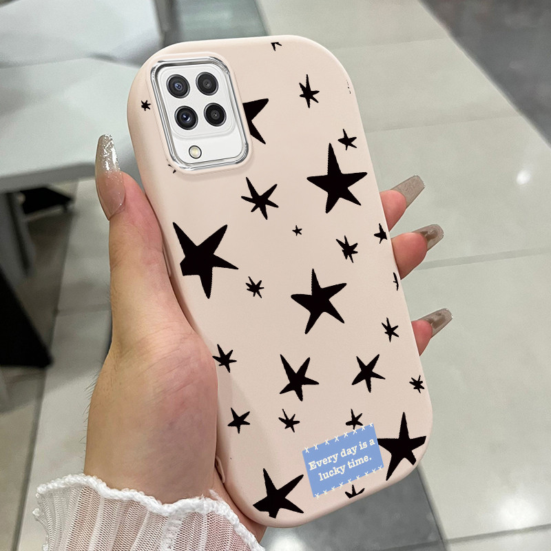 เคส ใช้ได้กับ Samsung A22 M22 M32 เคสแฟชั่นน่ารัก