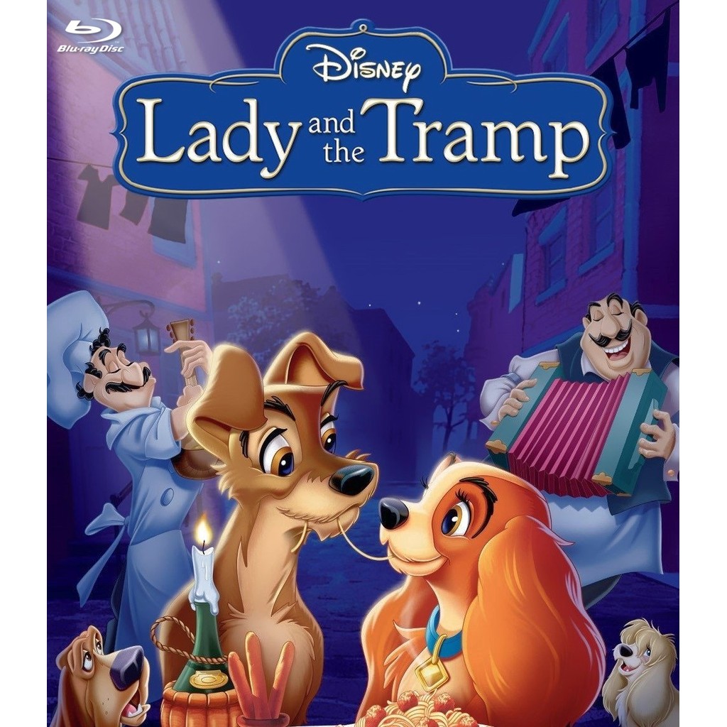 Lady and the Tramp (1955) บลูเรย์ Blu-ray ⭐7.1/10 Barbara Luddy