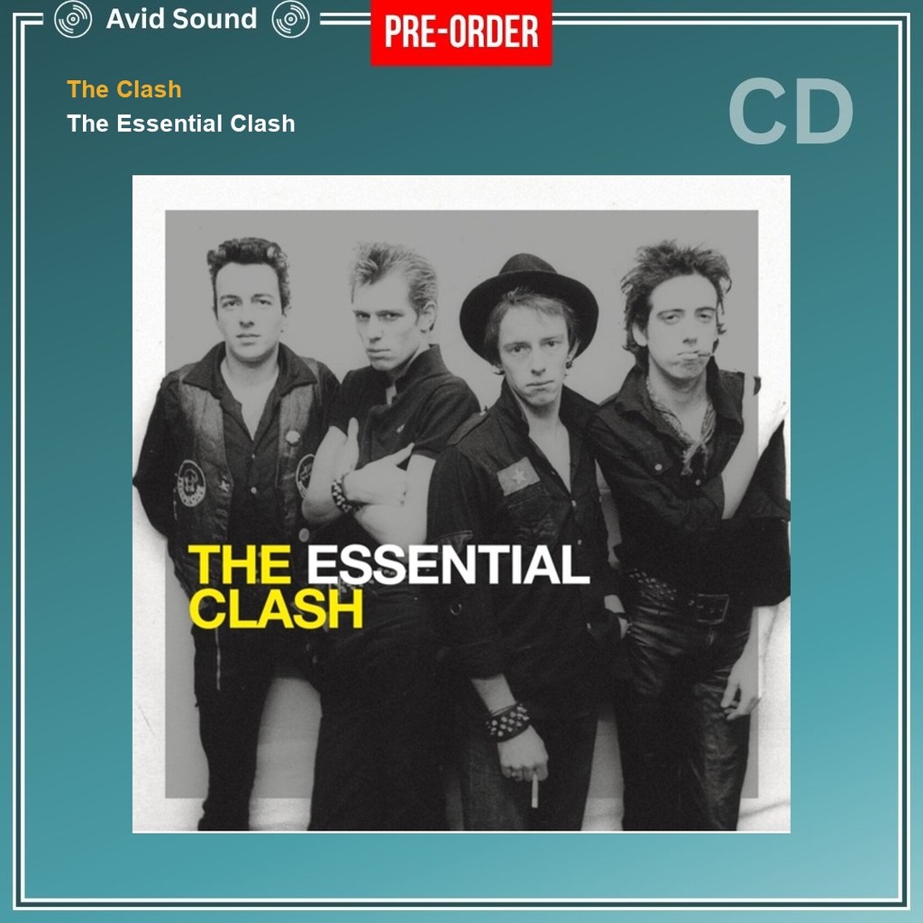 Pre-Order CD แผ่นซีดี The Clash The Essential Clash ใหม่ ซีล The Clash CD
