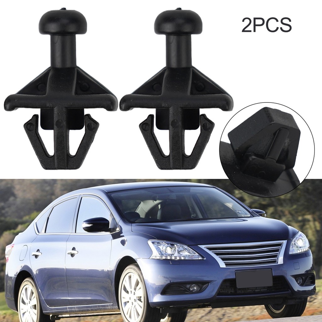 ✨Ready Stock⭐2X Car Shelf Hook Cargo Lid Hook Cargo สําหรับฝาครอบตะขอสําหรับ Nissan 2010-2019
