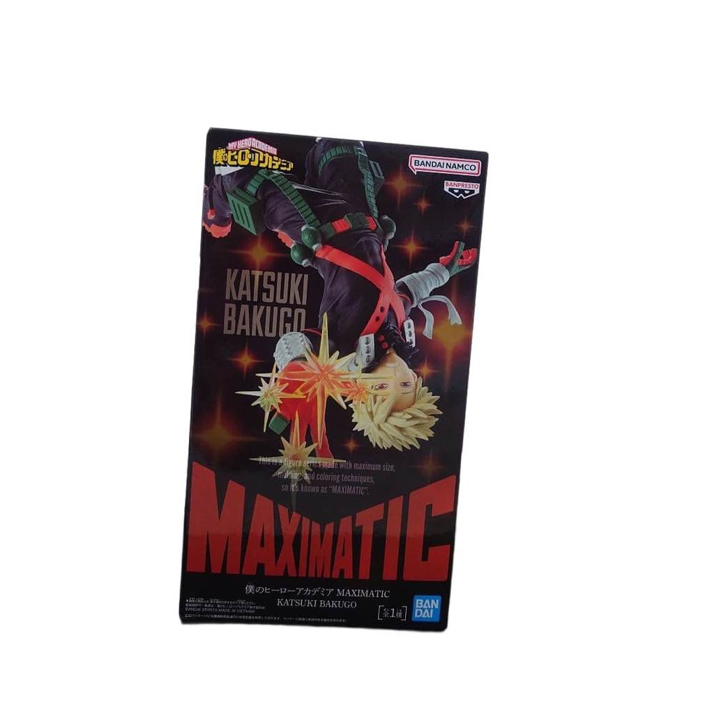 【Direct from Japan】My Hero Academia MAXIMATIC Katsuki Bakugo Figure【Japan Exclusive】