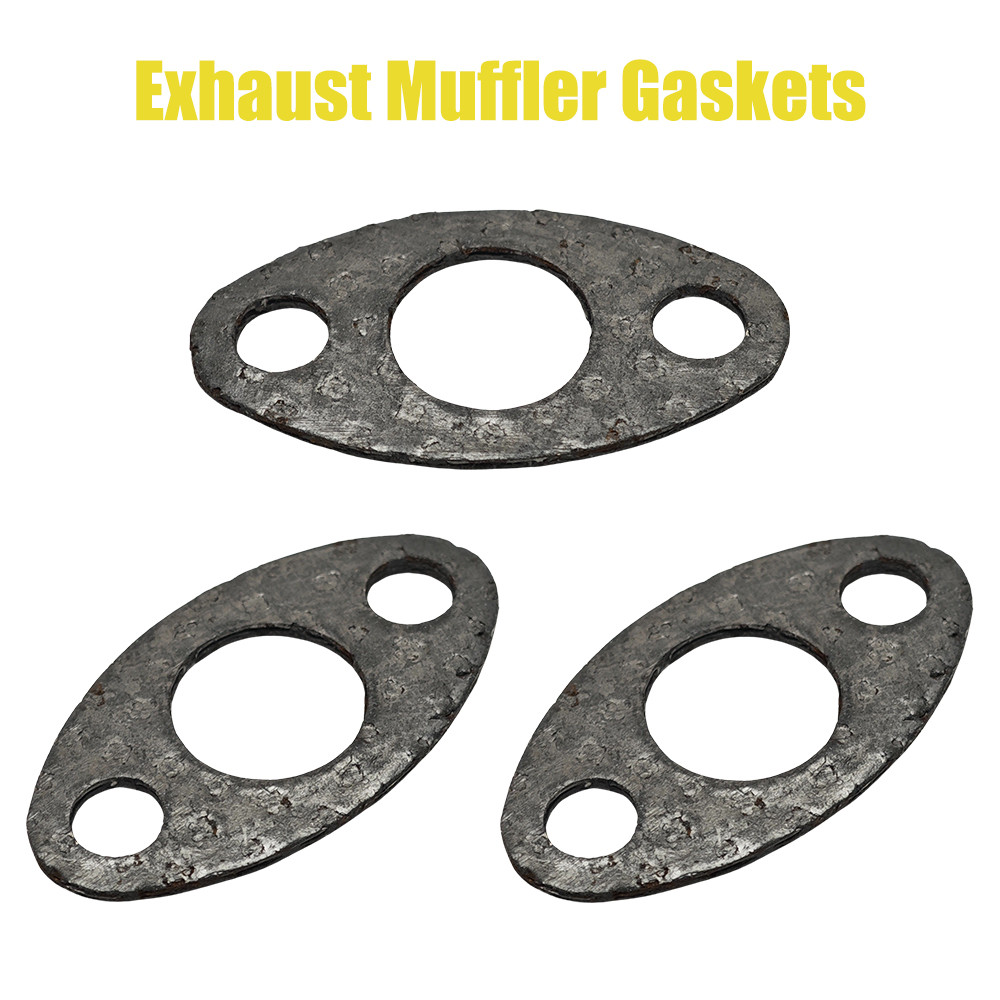 3 ชิ้น/ล็อตท่อไอเสียปะเก็นสําหรับ GX35 GX35NT HHT35S UMK435 Trimmer เครื่องตัดแปรงเครื่องตัดหญ้าเครื่องยนต์อะไหล่