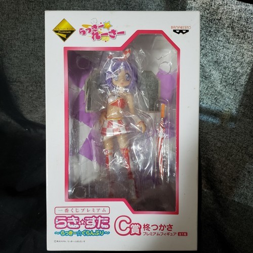 Lucky Star "Tsukasa Hiiragi, Lucky Grand Prix Racer" Premium Figure Japan Anime