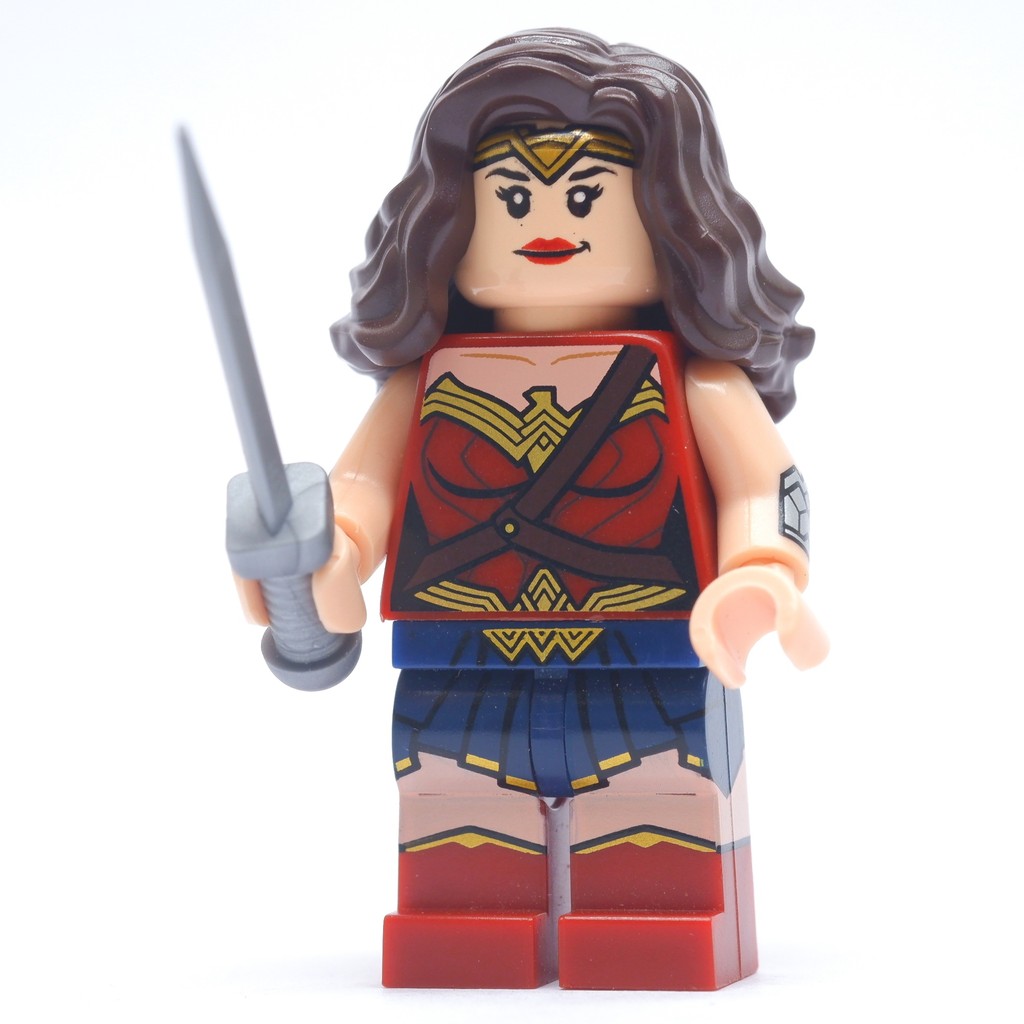 Ploybrick |พร้อมส่ง| Wonder Woman Dark Red จากชุดใหญ่ 76087 | งานลิขสิทธิ์ของแท้ DC