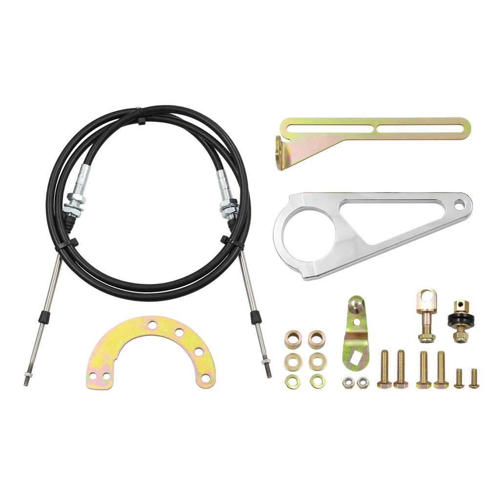 Tihoth 2 นิ้วคอลัมน์สาย Shift Linkage Kit สําหรับ GM TH350/TH400/700R4/TH200/2004R/4L60/4L80E เกียร์