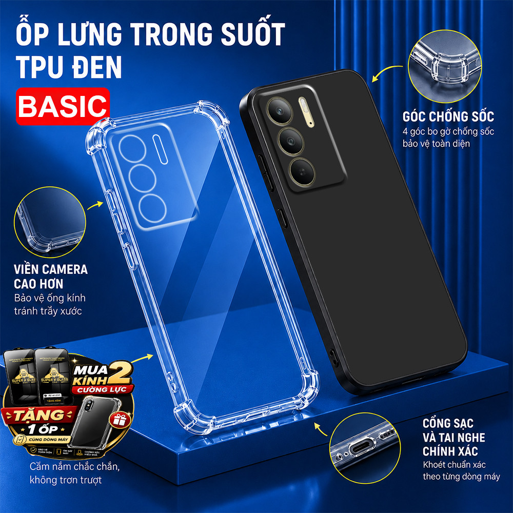 เคสกันกระแทก Realme C75 / C75x - ขีดจํากัดล้ม ใส่เครื่องแน่น