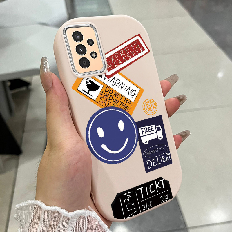 เคส ใช้ได้กับเคสการ์ตูนสร้างสรรค์ Samsung A13 4G