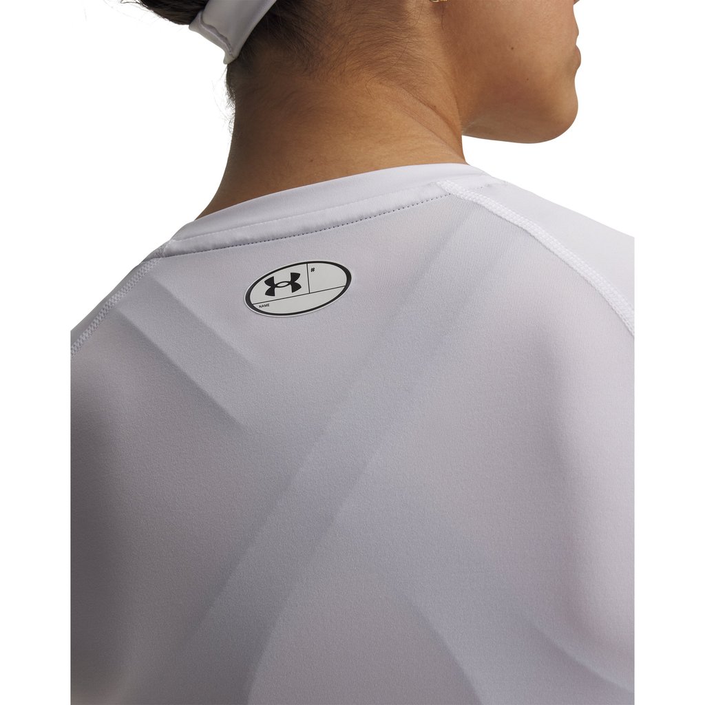 Under Armour เสื้อรัดกล้ามเนื้อแขนสั้นสำหรับผู้หญิง HeatGear® — صورة 4