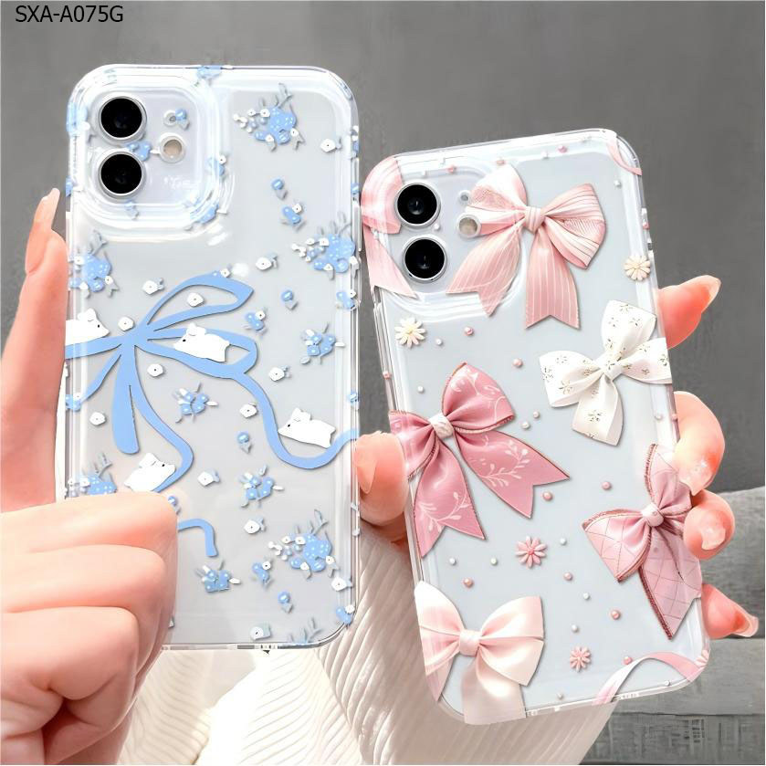 เคสนุ่ม For Samsung Galaxy A07 A16 A20 A20S A21S A22 A23 A24 A25 A32 A33 A34 A35 A42 4G 5G เคสเรียวมี โปร่งใส TK