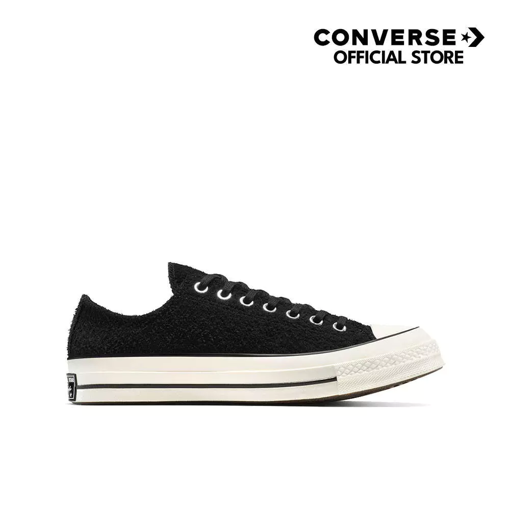 CONVERSE รองเท้า CHUCK 70 SUEDE+ OX BLACK ผู้ชาย A14662CM_H5BKXX