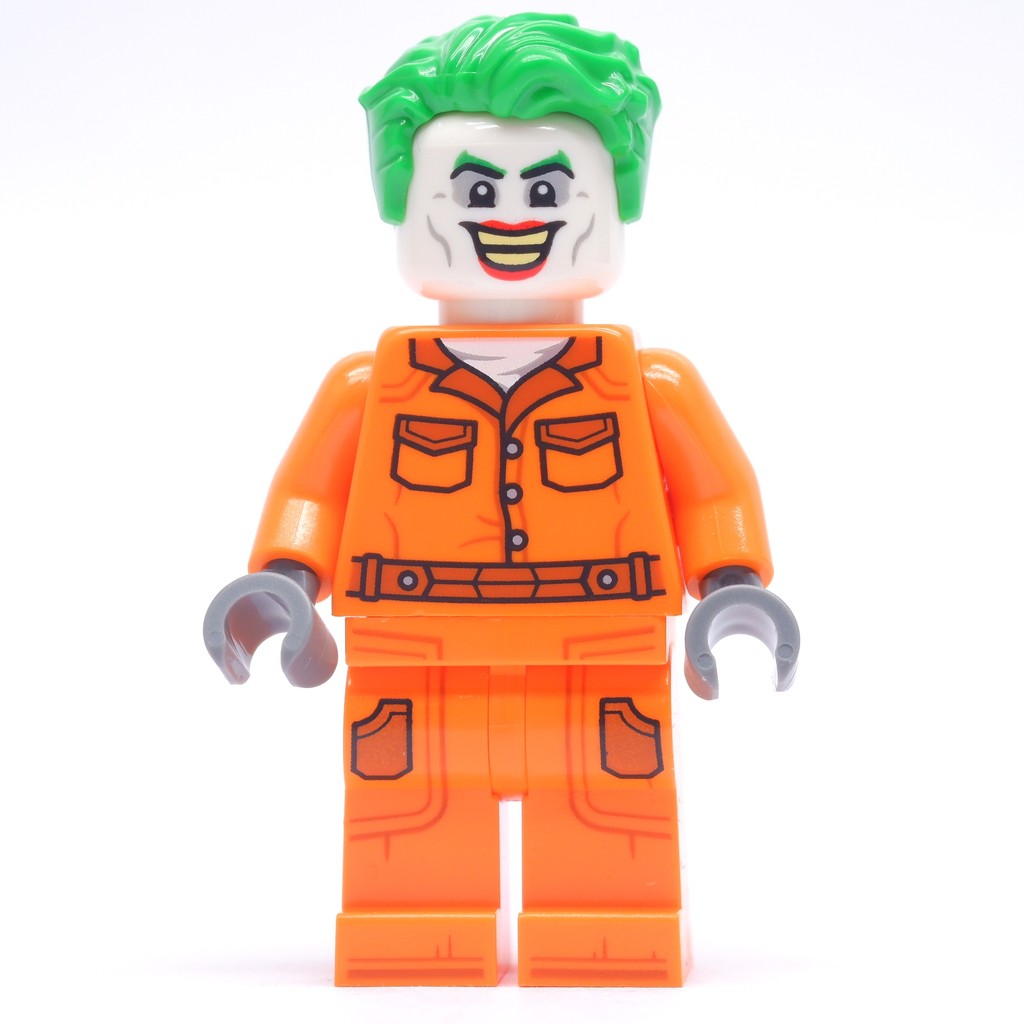 Ploybrick |พร้อมส่ง| The Joker Prison Jumpsuit New 2025 จากชุด 76300 | งานลิขสิทธิ์ของแท้ DC