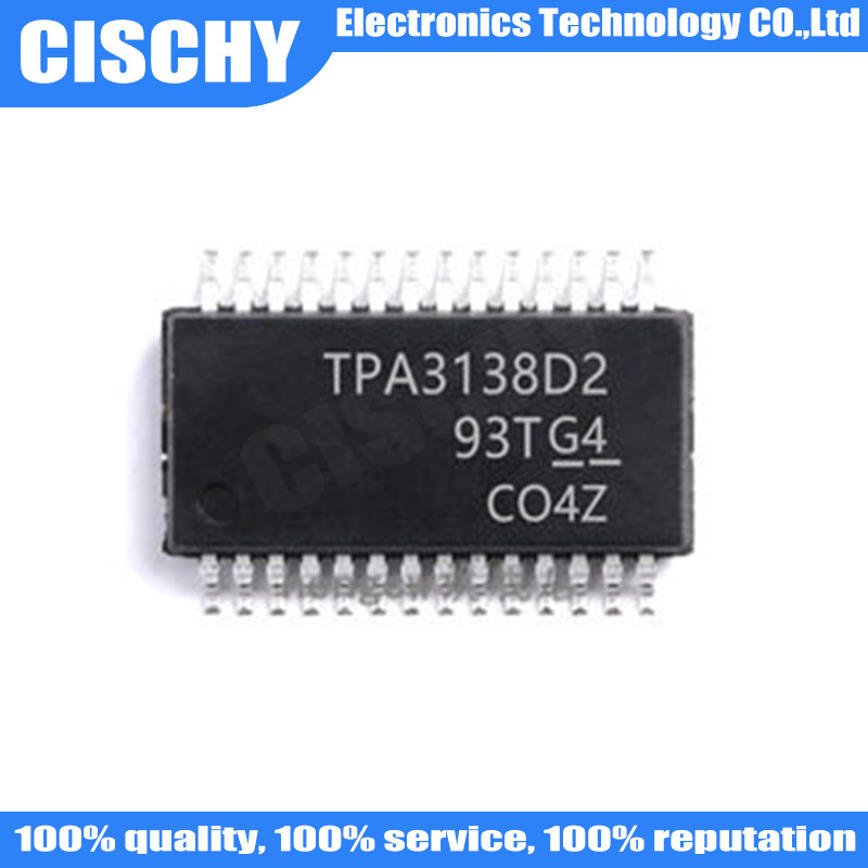 1 ชิ้น/ล็อต TPA3138D2 TPA3138D2PWPR TPA3138 HTSSOP-28 ในสต็อก