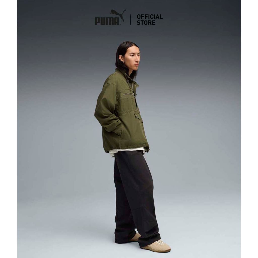 PUMA Prime/Select กางเกง PUMA x REPRESENT สำหรับผู้ชาย สีเทา - 63254597