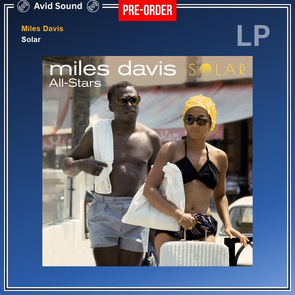Pre-Order แผ่นเสียง Miles Davis Solar ใหม่ ซีล Miles Davis Vinyl LP