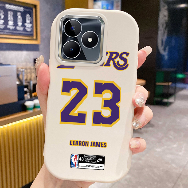 เคสสำหรับ Realme C53 C51 C51s Narzo N53 Note 50 เคสโทรศัพท์ตัวเลขกันกระแทกกลมและอ้วน