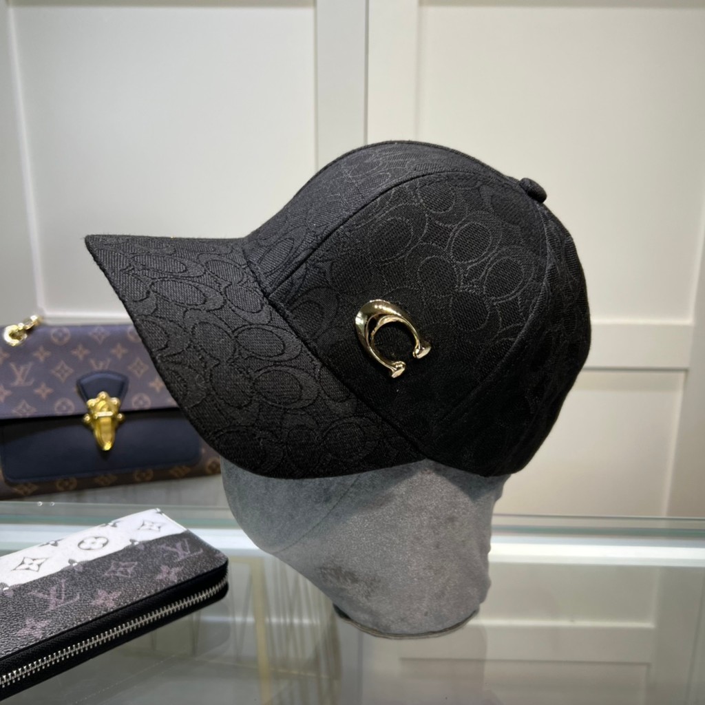 GUCCI888GG หมวกเบสบอลแฟชั่นสีเบจ