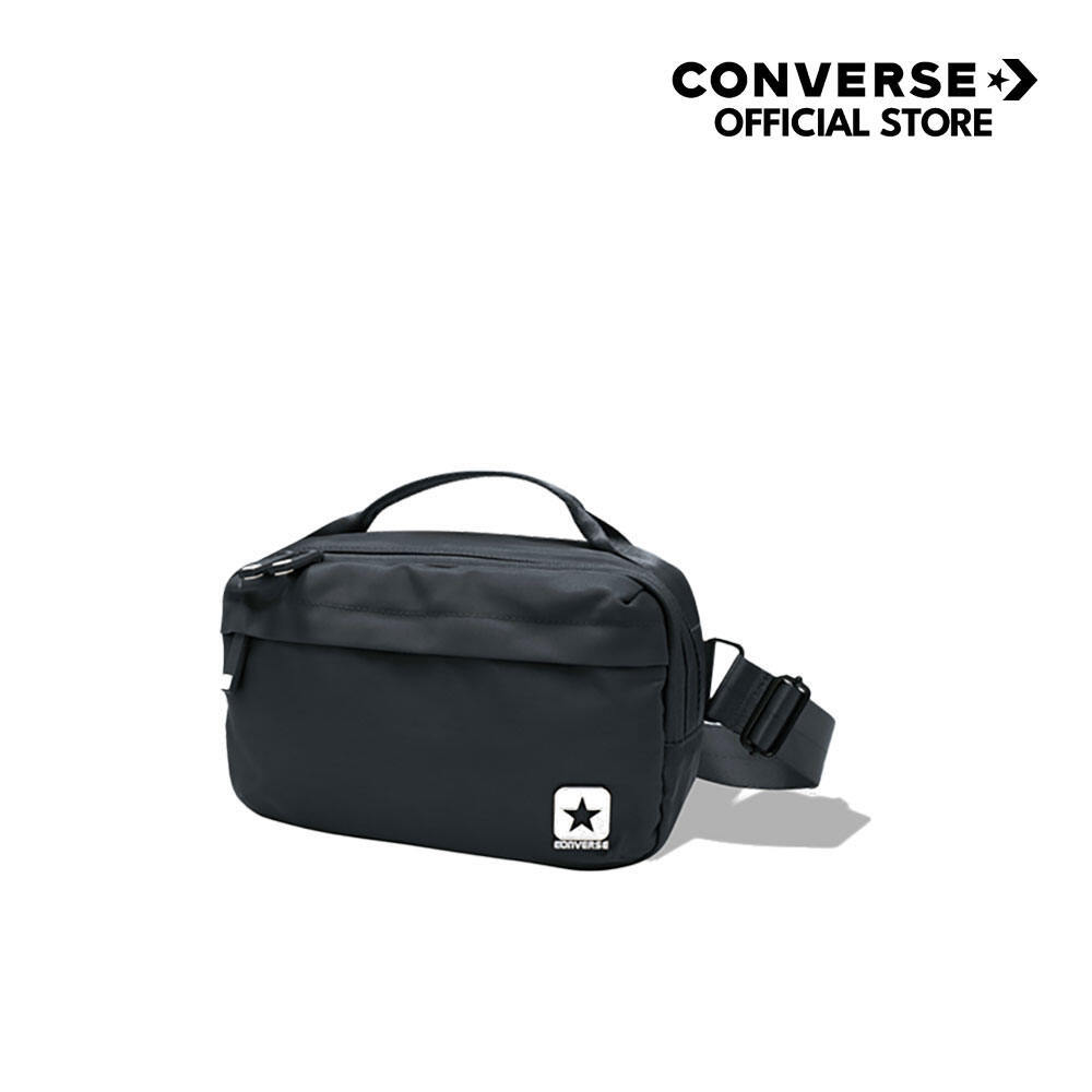 CONVERSE กระเป๋า EARTH HOBO WAIST BAG BLACK UNISEX 1261906AU_H5BKXX