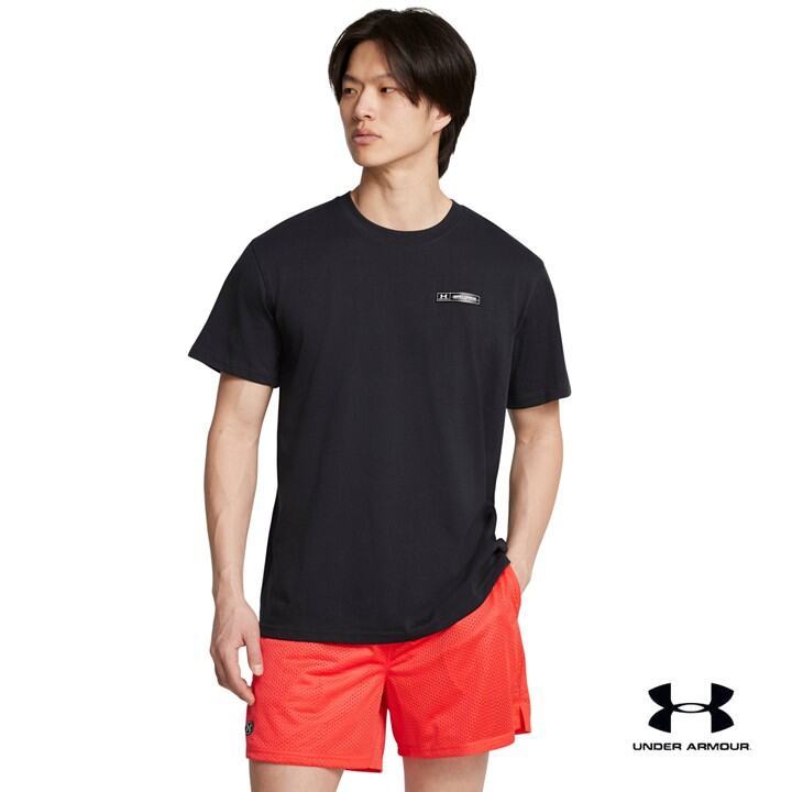 Under Armour เสื้อแขนสั้น UA Heavyweight Armour Label สำหรับผู้ชาย