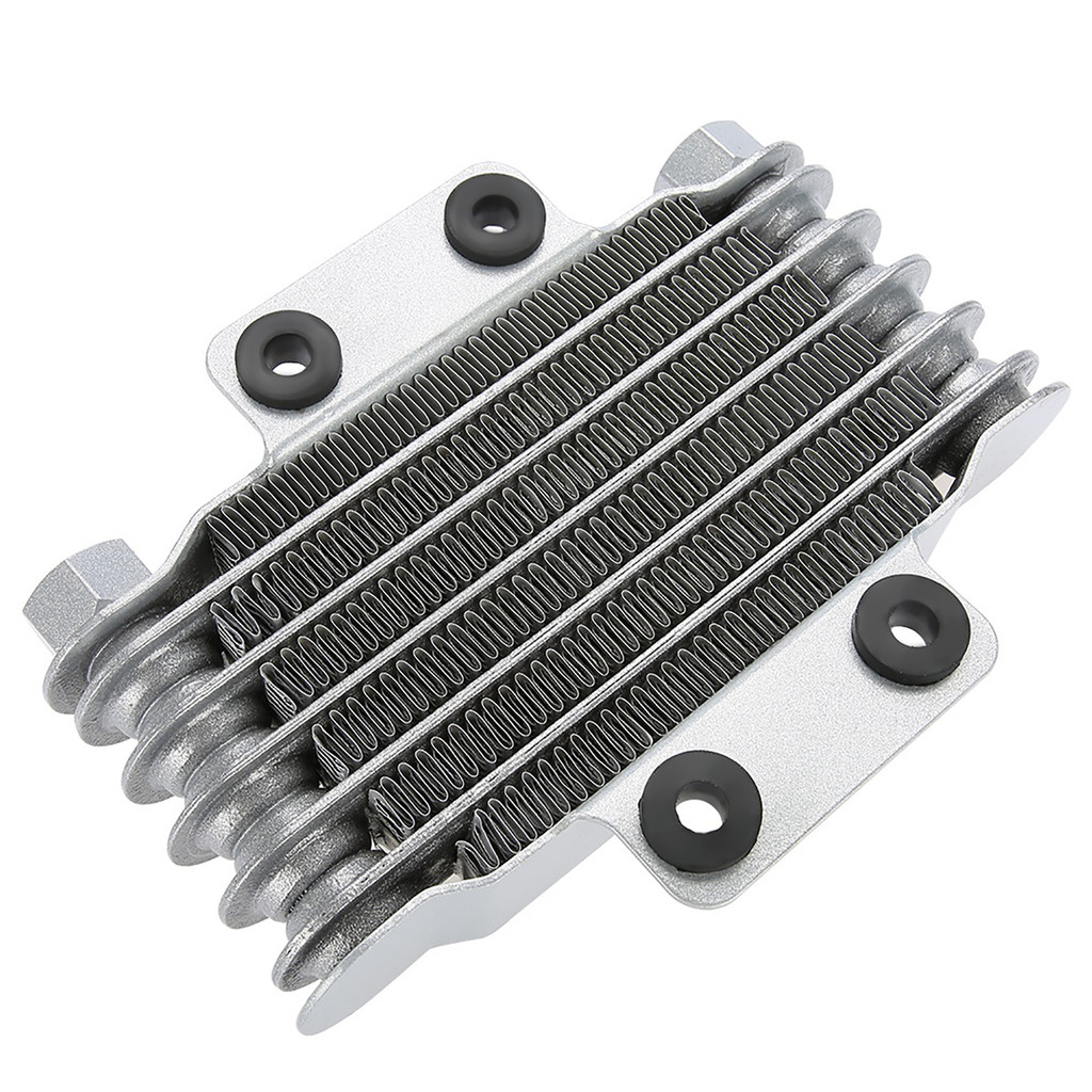 อลูมิเนียม 85ml เครื่องยนต์น้ํามัน Cooler หม้อน้ําระบายความร้อนสําหรับ 100CC-250CC รถจักรยานยนต์ Dir
