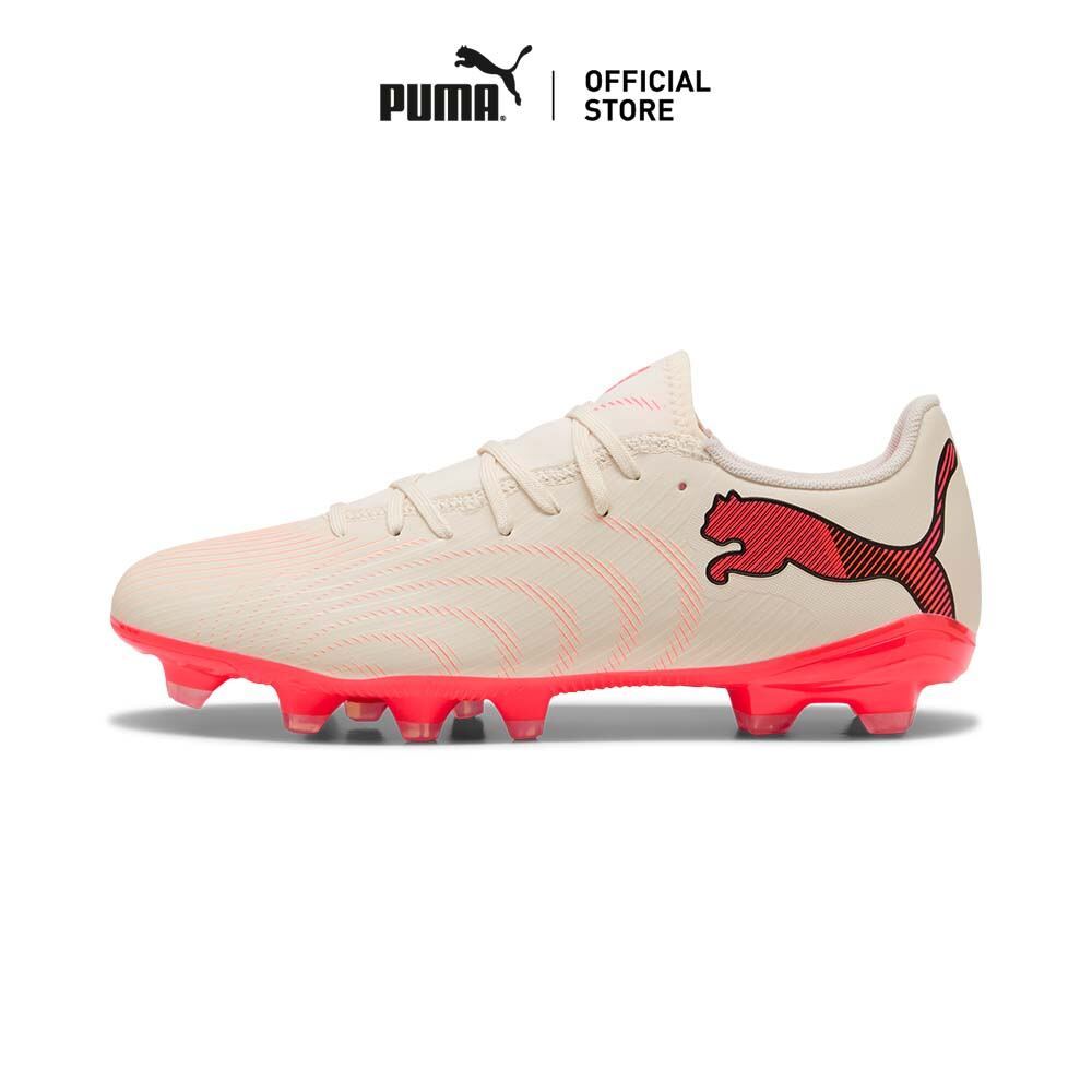 PUMA Football FUTURE 9 PLAY FG/AG Football Boots Unisex สีเบจ - 10917001