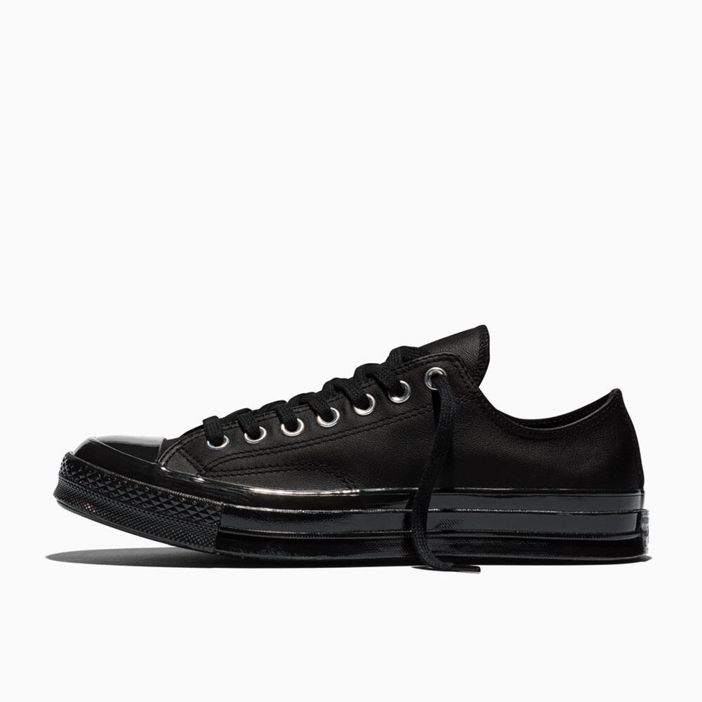Converse حذاء رجالي Chuck 70 Leather — أسود — صورة 4