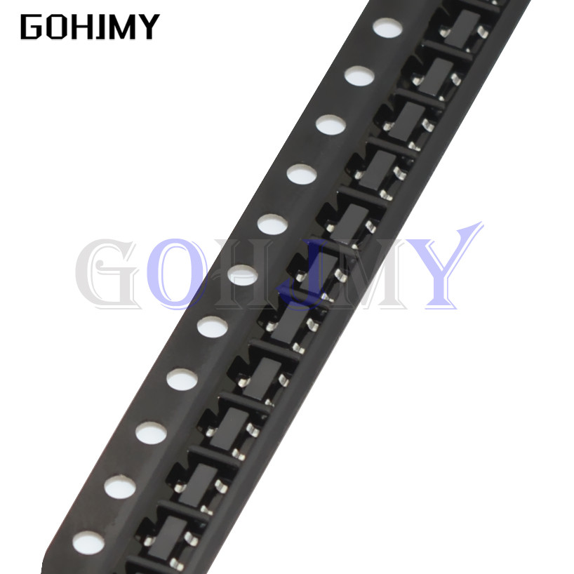 100PCS MMBT2222A SOT-23 2N2222 1P SOT23 2N2222A SMD MMBT2222 SOT23-3 SMD ทรานซิสเตอร์ใหม่