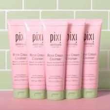 Pixi Rose Cream Cleanser Comfort Cleanser โรส ครีม เคลนเซอร์  ครีมล้างหน้ากุหลาบ ปลอบประโลมผิวแห้งแพ้ง่าย 135ml