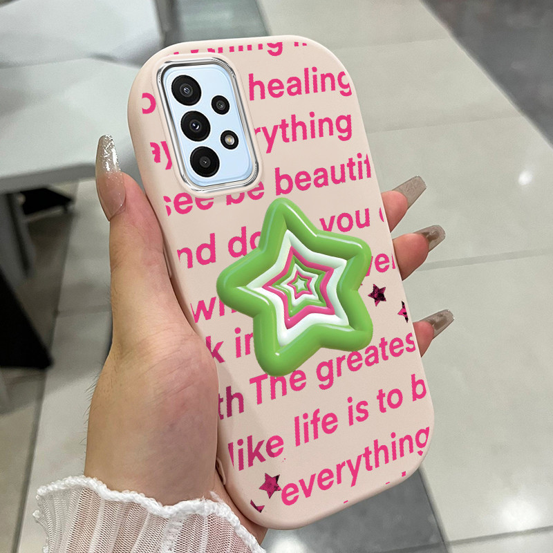 เคส ใช้ได้กับ Samsung A23 4G A23 5G เคสแฟชั่นน่ารัก