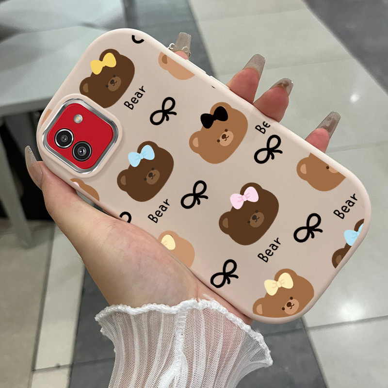 เคสใช้ได้กับ Samsung A04 M04 A04E F04 A03 A03s A02s M02s F02s M13 5G เคสสัตว์น่ารัก