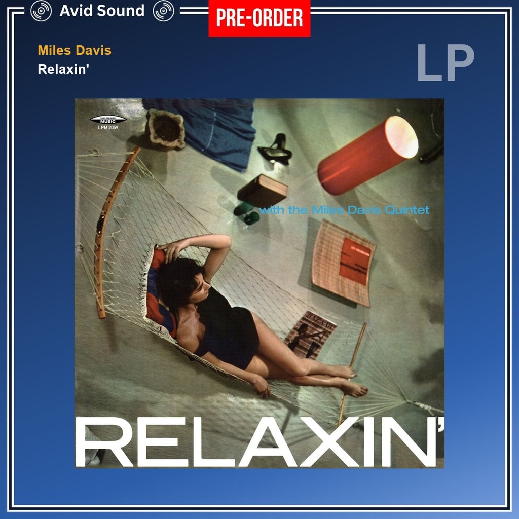 Pre-Order แผ่นเสียง Miles Davis Relaxin' ใหม่ ซีล Miles Davis Vinyl LP