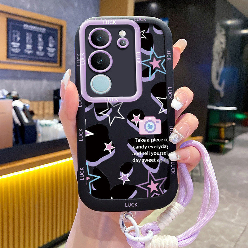 VIVO V29 5G V29E 5G V29 Pro 5G Case การ์ตูนสร้างสรรค์ผีเสื้อ