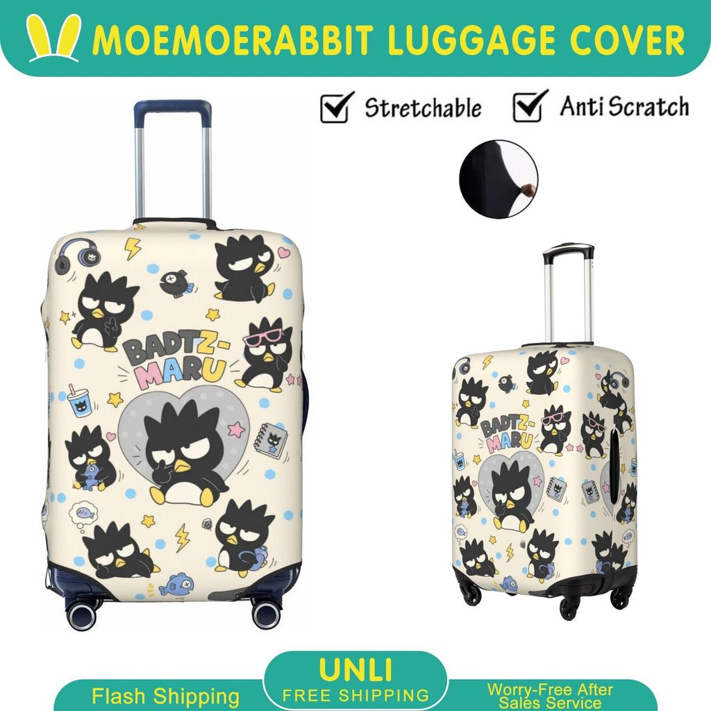 Sanrio ผ้าคลุมกระเป๋าเดินทาง ผ้าสแปนเด็กซ์ แบบยืดหยุ่น ยืดหยุ่น ป้องกันรอยขีดข่วน Luggage Cover 18 2