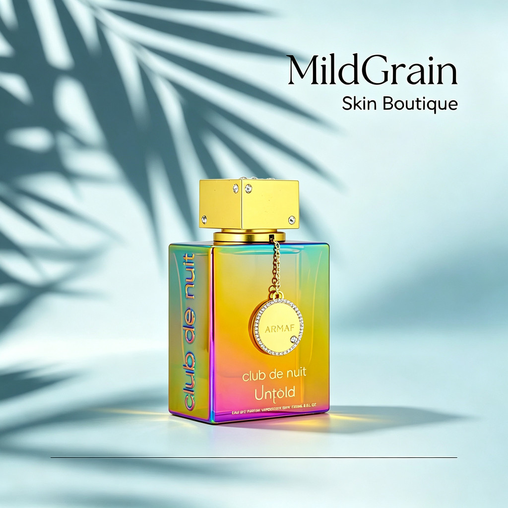 Iridescent Gradient Square Bottle น้ําหอม Unisex อบอุ่นเผ็ดกลิ่นหวาน Long Lasting Club Fragrance