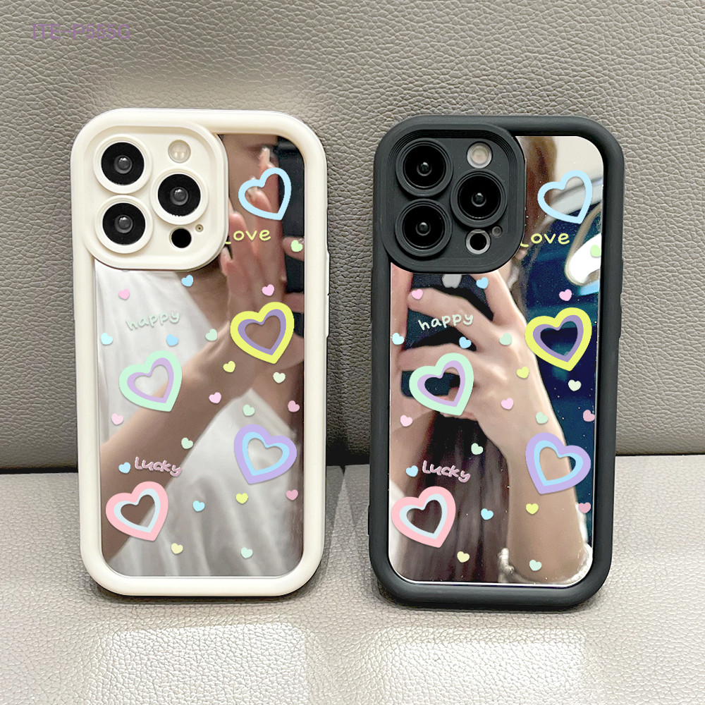 Itel A90 A80 A70 RS4 P55 S23 P65 City 100 5Gกรณีการ์ตูนปลอกHp Kesingป้องกันเลนส์TY-JZ S2-112