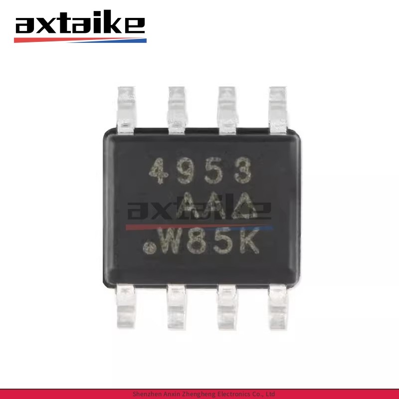 20PCS 4953 SOP-8 SMD AP4953 WSP4953 NCE4953 CQQ4953 SI4953DY-T1-E3 APM4953KC-TRG 30V 5.1A 2.5W Dual 