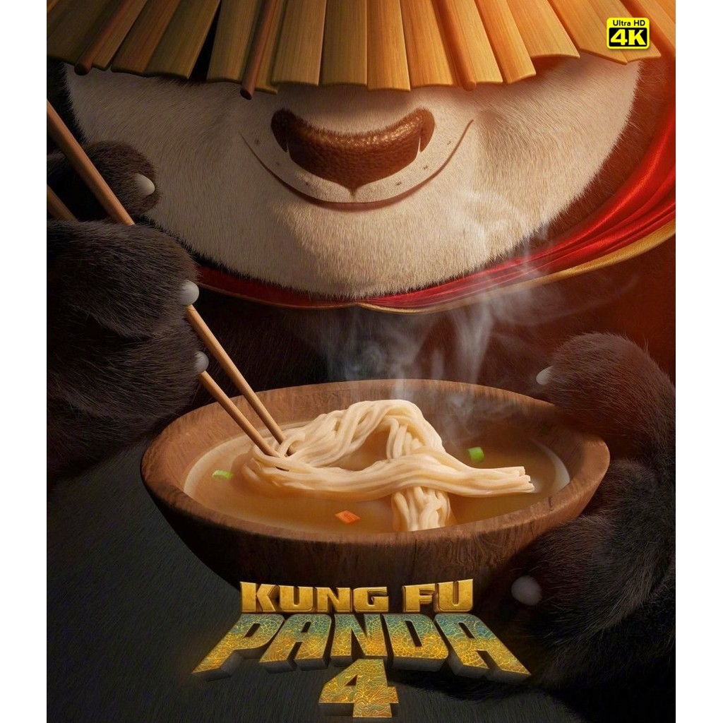 4K - Kung Fu Panda 4 กังฟูแพนด้า 4 (2024) 4K UHD ⭐7.0/10 Jack Black
