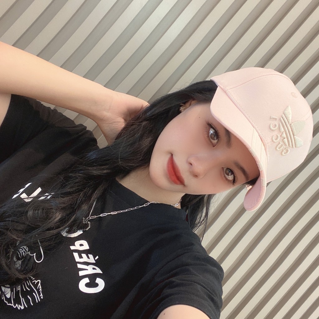 Bluebear777 Pink Star ปักเบสบอลหมวกลําลองครีมกันแดดแนวโน้มแฟชั่น Unisex Universal