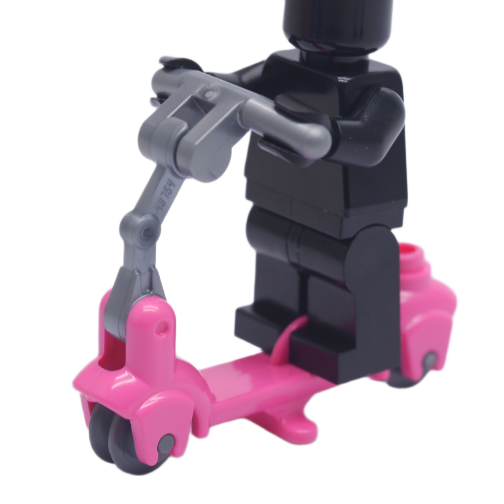 Ploybrick |ราคา/ชิ้น| VEHICLE Dark Pink Kick Scooter