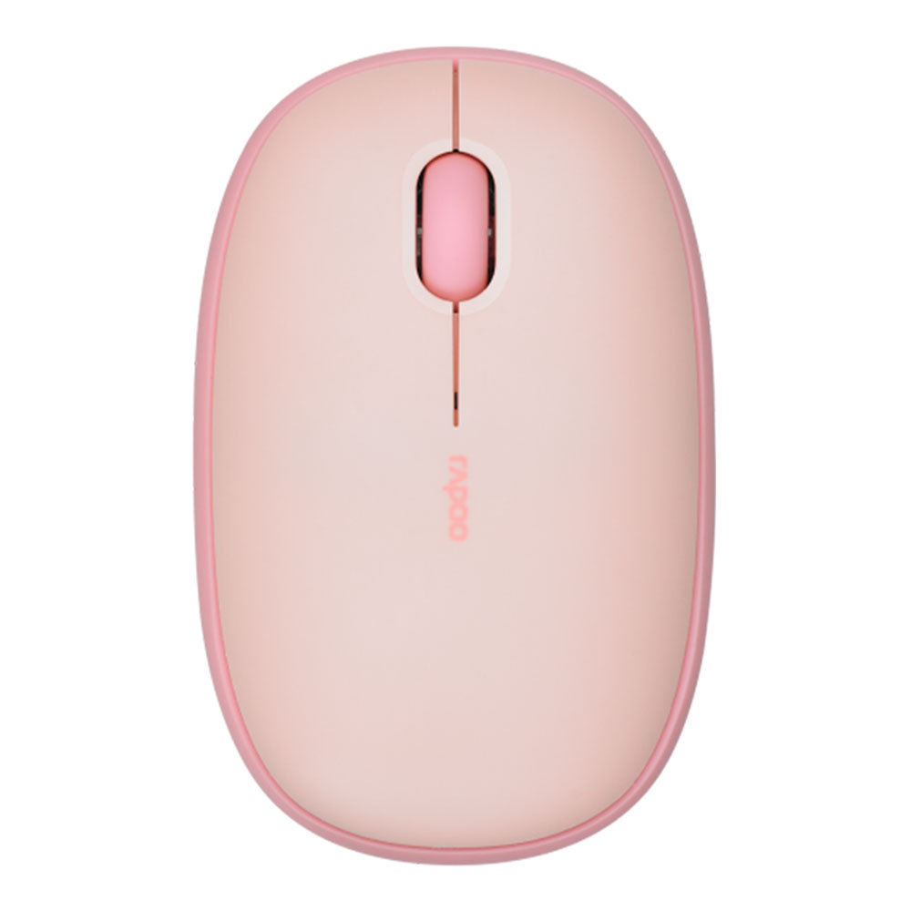 WIRELESS MOUSE (เมาส์ไร้สาย) RAPOO M650 PINK %