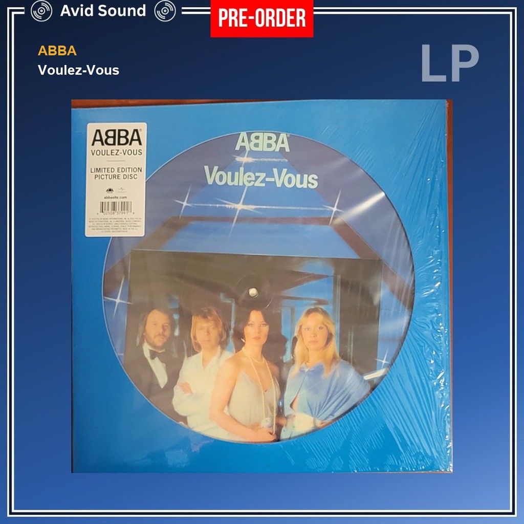Pre-Order แผ่นเสียง ABBA Voulez-Vous ใหม่ ซีล ABBA Vinyl LP