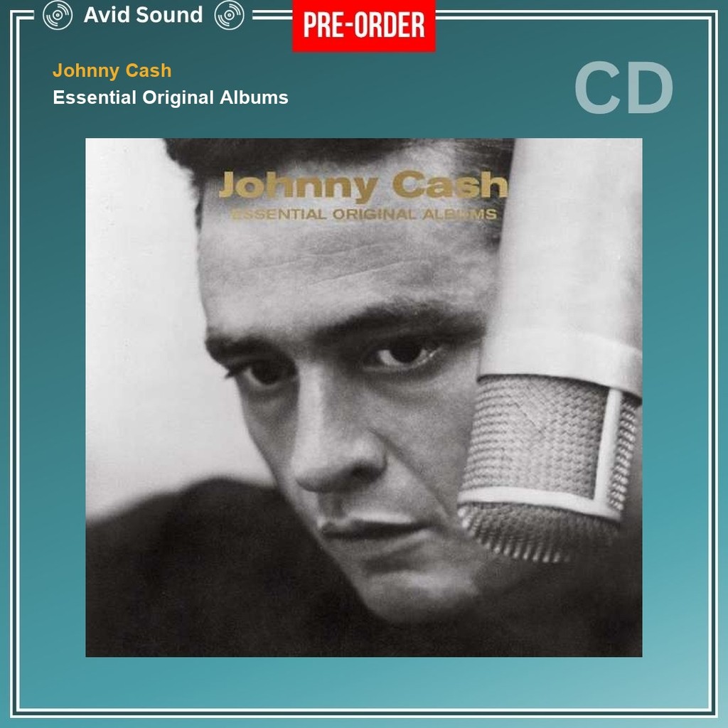 Pre-Order CD แผ่นซีดี Johnny Cash Essential Original Albums ใหม่ ซีล Johnny Cash CD