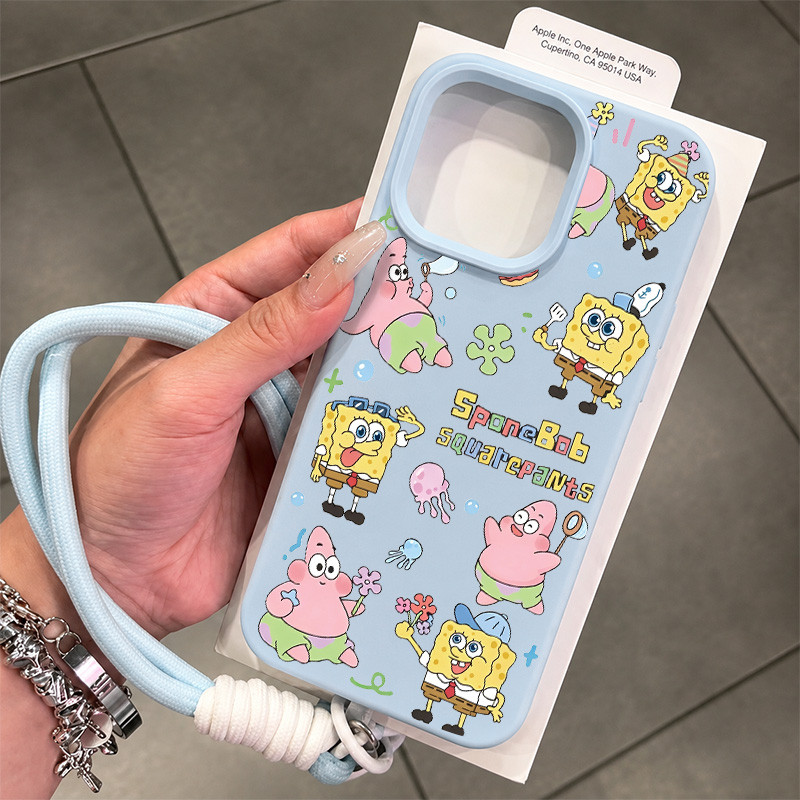 Spongebob Pattern [Bypik6_Id] ปลอกซิลิโคนน่ารัก Hp Vivo V60 Lite Y21D Y400 Y29 5G Y19S Pro Z10R 5G I