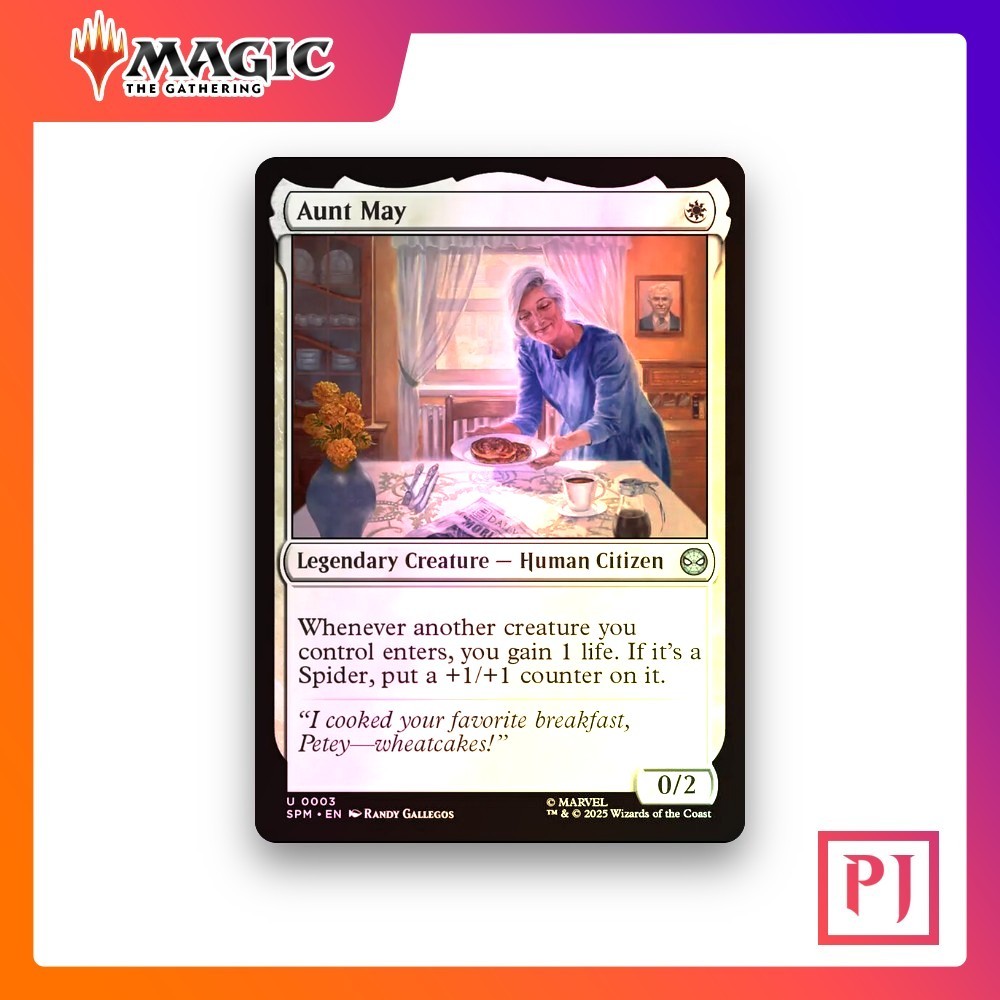 [MTG] Aunt May (#3) [SPM] [WHITE] [UNCOM] | Magic the Gathering