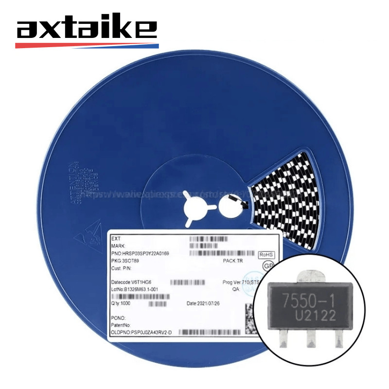 1000PCS HT7530 HT7533 HT7550 HT7330 HT7333 HT7350 HT7130 HT7133 HT7150 SOT89 7530-1 7550-1 SMD LDO L