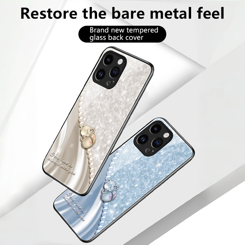เคสสำหรับ OPPO A58 4G A78 4G A78 5G A58X 5G A1X A2X 5G เคสโทรศัพท์ฝักหรือหูรูไข่มุกเปลือกแก้วกันกระแทก ราคา ถูกที่สุด ดีลบีเคเค แกลเลอรีภาพที่ 3