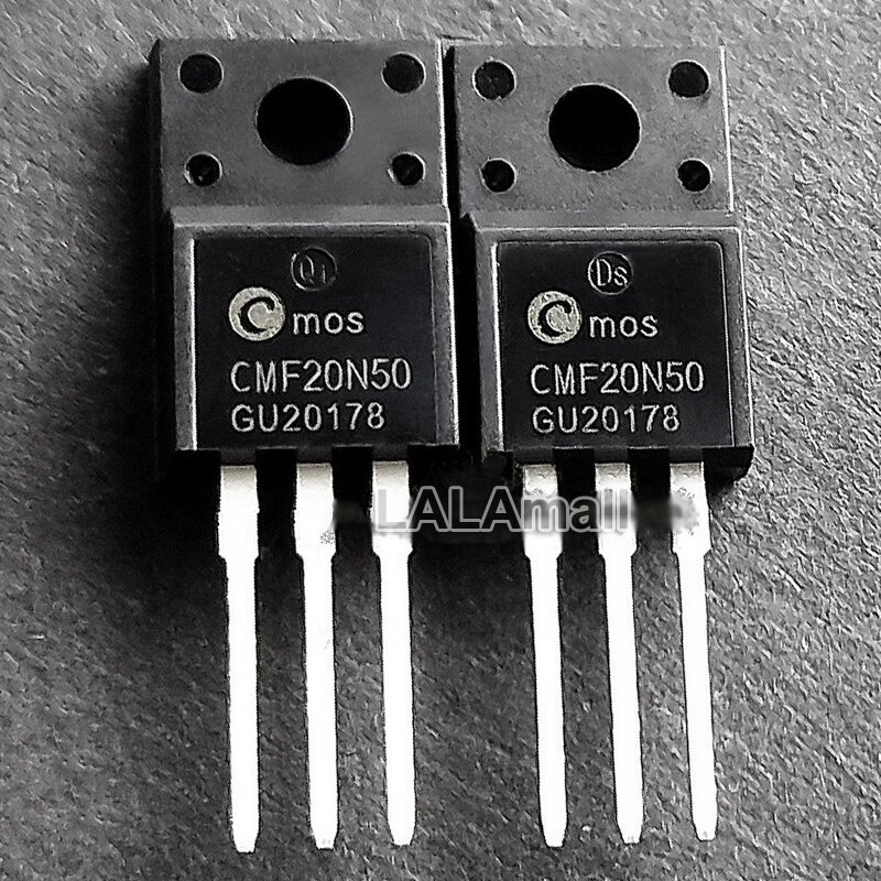 5pcs CMF20N50 TO-220F CMF 20N50 TO220F 20A/500V MOSFET ทรานซิสเตอร์ใหม่เดิม
