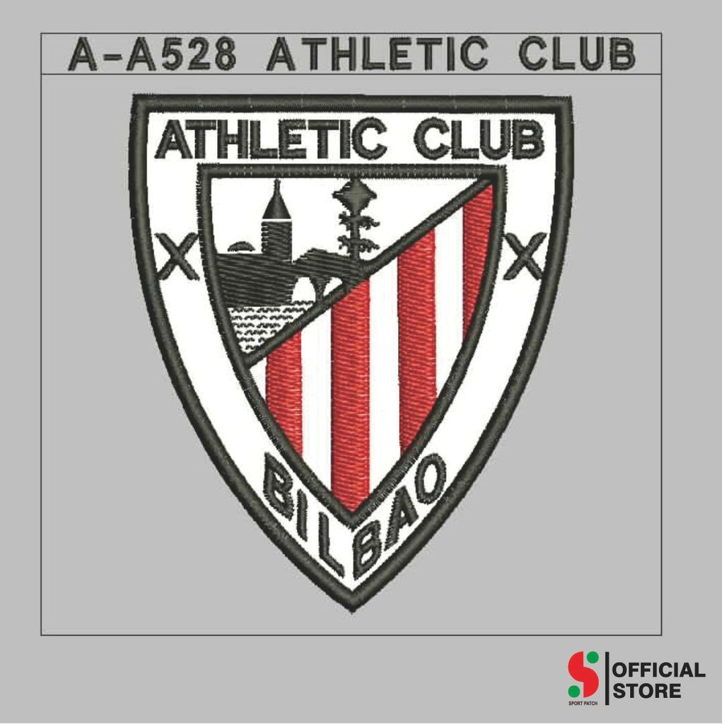 SPORT-363 คอมพิวเตอร์ EMBROIDERY PATCH LOGO/BILBAO ATHLETIC CLUB EMBLEM