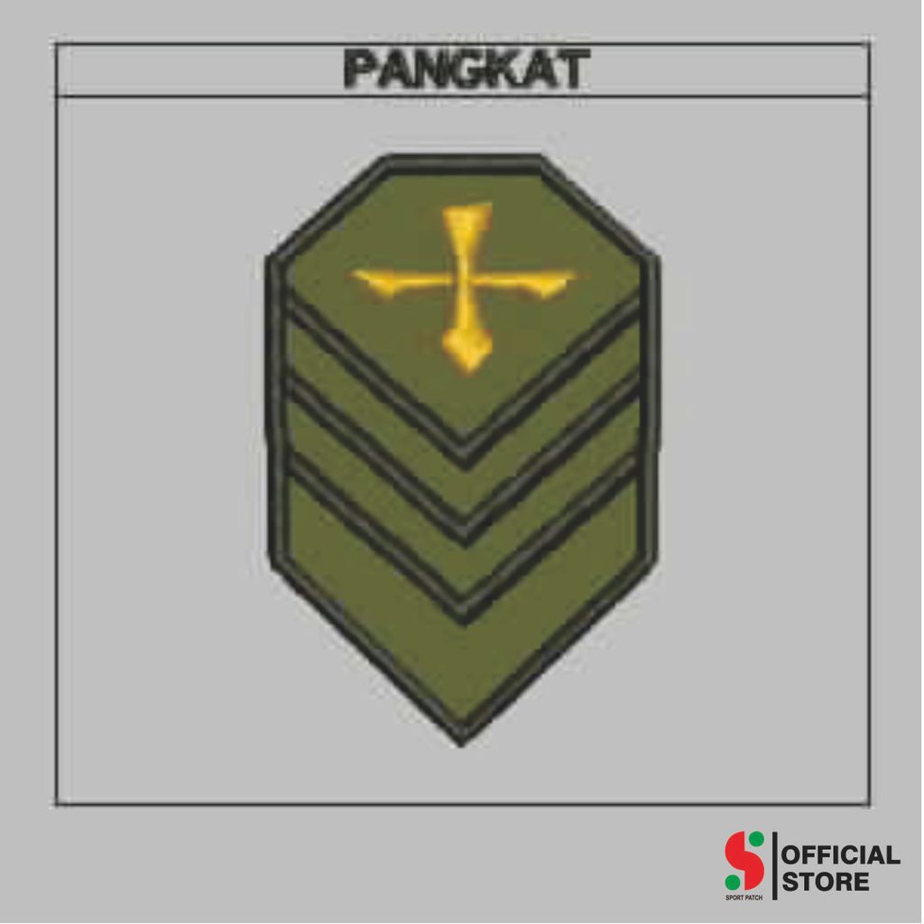 SPORT-394 คอมพิวเตอร์ EMBROIDERY PATCH LOGO/US ARMY RANK EMBLEM