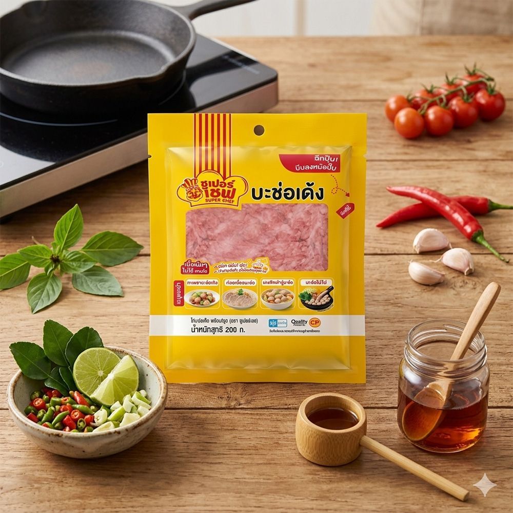 ซูเปอร์เชฟไก่บะช่อเด้งพร้อมปรุง200กรัม_F